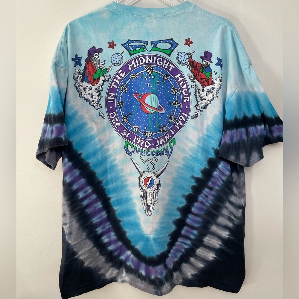 Vintage Grateful Dead In The Midnight Hour Tye Dye Shirt - Picture 5 of 5